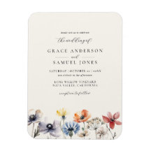 ボホウォーター色ワイルドフラワー結婚フローラ