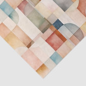 ボホウォーター色抽象芸術アート 薄葉紙 (詳細)