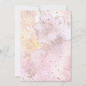 ボホウォーター色秋フローラバーチャルブライダルシャワー 招待状 (裏面)