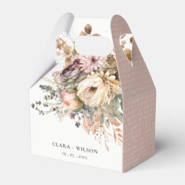 ボホウォーター色秋秋フローラバンチ結婚ーズ フェイバーボックス