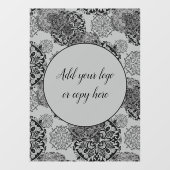 ボホウォームグレーズマンダラス ウィンドウサイン (シート)