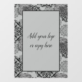 ボホウォームグレーMandalasウィンドウにしがみつく ウィンドウサイン (シート)