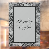 ボホウォームグレーMandalasウィンドウにしがみつく ウィンドウサイン (シート2)