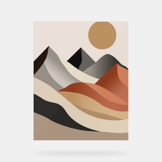 ボホウォールアート アクリルサイン (正面)