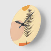ボホウォールアート ラウンド壁時計 (傾斜)