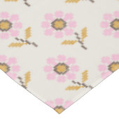 ボホウクライナフォーククロスステッチフローラ テーブルクロス (アングル)