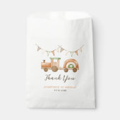 ボホウッドトレイン輸送子供の誕生日 フェイバーバッグ (正面)