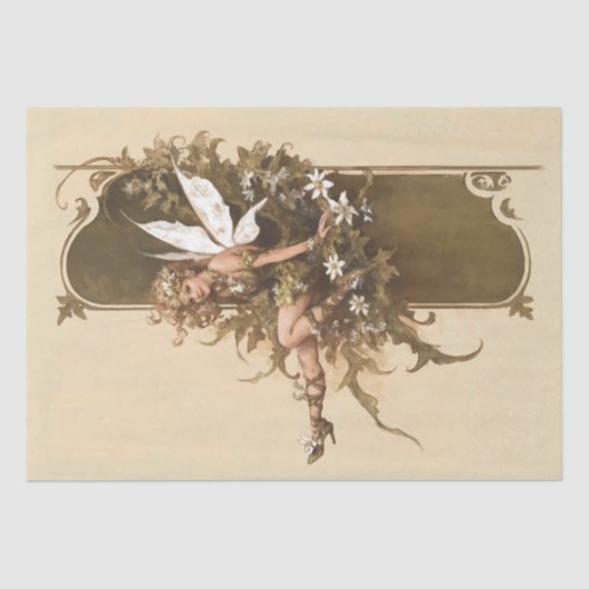 ボホウッドラお洒落ンド妖精 薄葉紙 (正面)