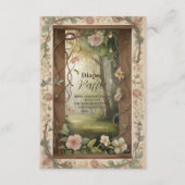 ボホウッドランドフォレストラッフルおむつ エンクロージャーカード (正面)