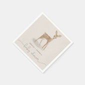 ボホウッドランドベビシャワーカクテルナプキン スタンダードカクテルナプキン (角)