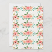 ボホウッドランド動物誕生日招待状 招待状 (裏面)