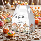 ボホウッドランド森林動物ベビーシャワー フェイバーボックス