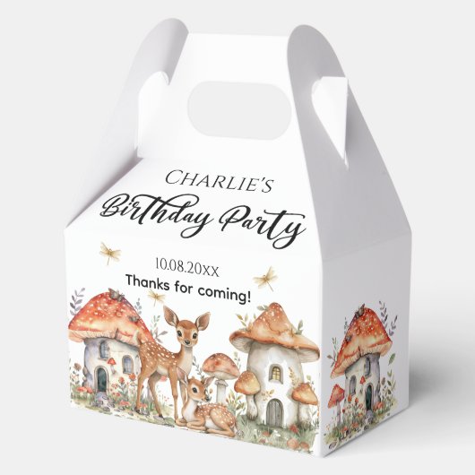 ボホウッドランド森林動物誕生会 フェイバーボックス (正面)