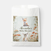ボホウッドランド赤ちゃんシャワー フェイバーバッグ (正面)