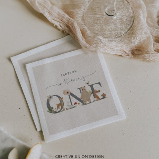 ボホウッドランド長寿会 スタンダードカクテルナプキン