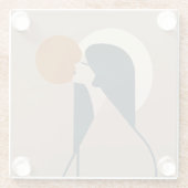 ボホウーマンサン ガラスコースター (裏面)