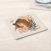 ボホウーマンスターズ スクエアペーパーコースター (アングル)