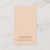 ボホウーマンブティックイヤリングディスプレイカード 名刺 (裏面)