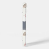 ボホエステミニマルティックレインボーモノグラム Case-Mate iPhoneケース (裏面 / 右)