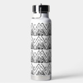 ボホエスニック水瓶 – 白黒 ウォーターボトル (右面)