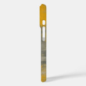 ボホエレガンス抽象芸術マスタード&グレーアート Case-Mate iPhoneケース (裏面 / 左)