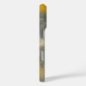 ボホエレガンス抽象芸術マスタード&グレーアート Case-Mate iPhoneケース (裏面 / 右)