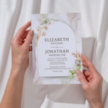 ボホエレガントな結婚式