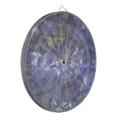 ボホエレガントほこりっぽい薄紫の花模様花 ダーツボード (正面左)