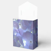 ボホエレガントほこりっぽい薄紫の花模様花 フェイバーボックス (オープン)