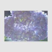 ボホエレガントほこりっぽい薄紫の花模様花 薄葉紙 (正面)