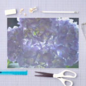 ボホエレガントほこりっぽい薄紫の花模様花 薄葉紙 (クラフト)