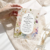 ボホエレガントウータカラー野草献花 招待状