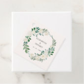 ボホエレガントサマー春アイボリー結婚フローラ フェイバータグ (インサイチュ)