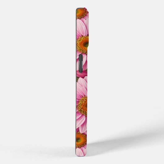 ボホエレガントシックなピンク花模様ピンクデイジー Case-Mate iPhoneケース (裏面 / 右)