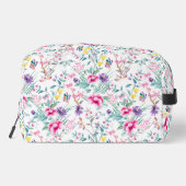 ボホエレガントシックな花と蝶モノグラム ドップキット (裏面)