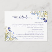 ボホエレガントシック山花の結婚宿泊施設 エンクロージャーカード (正面)