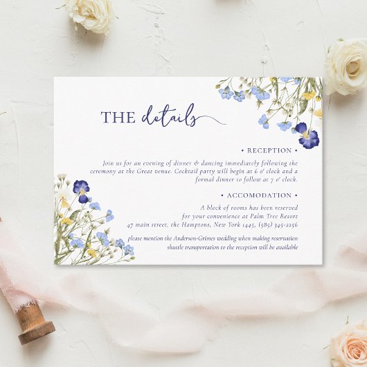 ボホエレガントシック山花の結婚宿泊施設 エンクロージャーカード