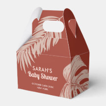 ボホエレガントトロピカル離れの赤ちゃんシャワー