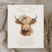 ボホエレガントハイランドカウズブライダルシャワー