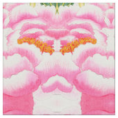 ボホエレガントピンク絞り染め模様 ファブリック (クローズアップ)