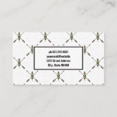 ボホエレガントフェザーデザイン 名刺 (裏面)