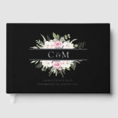 ボホエレガントフローラシルバー ゲストブック (正面)