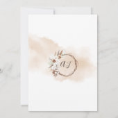 ボホエレガントフローラパンパス写真 セーブザデート (裏面)