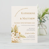 ボホエレガントフローラ結婚ズ 招待状 (スタンド正面)