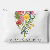 ボホエレガントフローラ野草 アクセサリーポーチ (裏面)