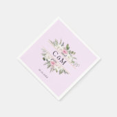 ボホエレガントフローラ スタンダードカクテルナプキン (角)