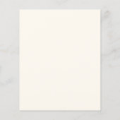 ボホエレガントブラウンゴールデンハサミ毛メニュー チラシ (裏面)