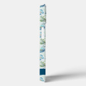 ボホエレガントブルーグリーン水彩花名Ca Case-Mate iPhoneケース (裏面 / 右)