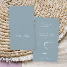 ボホエレガントブルー事業商品価格ラベル