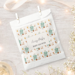 ボホエレガントベビーガール服赤ちゃんシャワー フェイバーバッグ